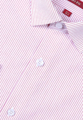 Crimson Pinstripe Dress Shirt